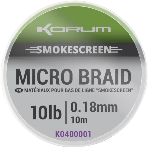 Korum Smokescreen Micro Braid 1 Korum Smokescreen Micro Braid