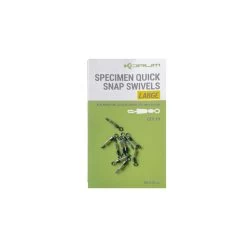 KORUM Specimen Quick Snap Swivels Small / Medium - Small
