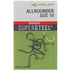 KORUM Allrounder Barbed Single Eyed Hook -Angler’s Cove Outlet Store korum allrounder barbed single eyed hook 3