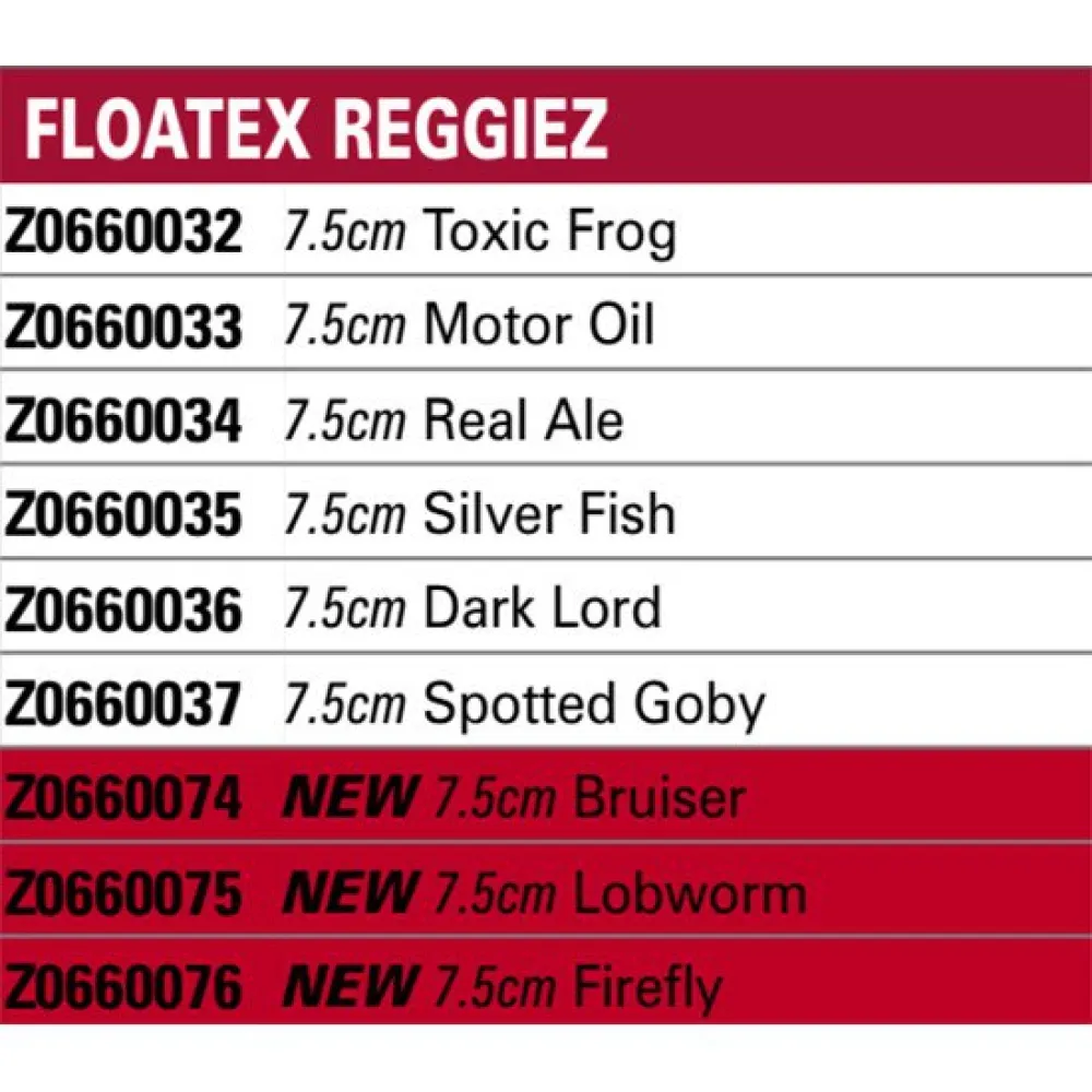 KORUM Floatex Reggiez Floating Soft Lure 75 Mm 3 KORUM Floatex Reggiez Floating Soft Lure 75 Mm - Image 3