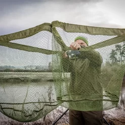KORUM Folding Triangle Latex Landing Net Head -Angler’s Cove Outlet Store korum folding triangle latex landing net head 4