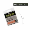 KORUM Hair Rigs Quickstops Barbed Tied Hook
