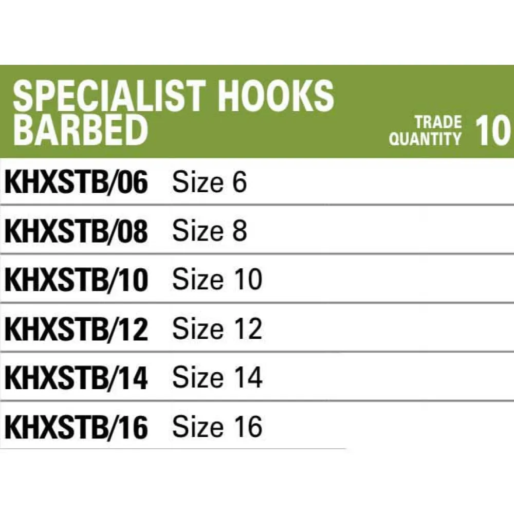 KORUM Xpert Specialist Micro Barbed Single Eyed Hook 2 KORUM Xpert Specialist Micro Barbed Single Eyed Hook - Image 2