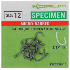 KORUM Xpert Specimen Barbless Single Eyed Hook -Angler’s Cove Outlet Store korum xpert specimen barbless single eyed hook 3